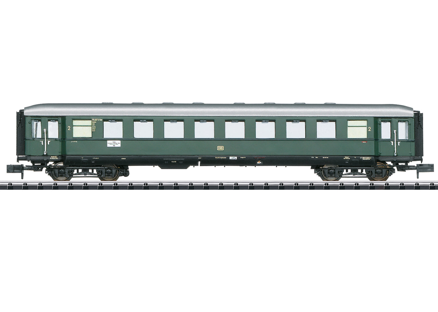Trix 18409  DB B4ylwe Danube Valley 2nd Class Express Coach III N Gauge