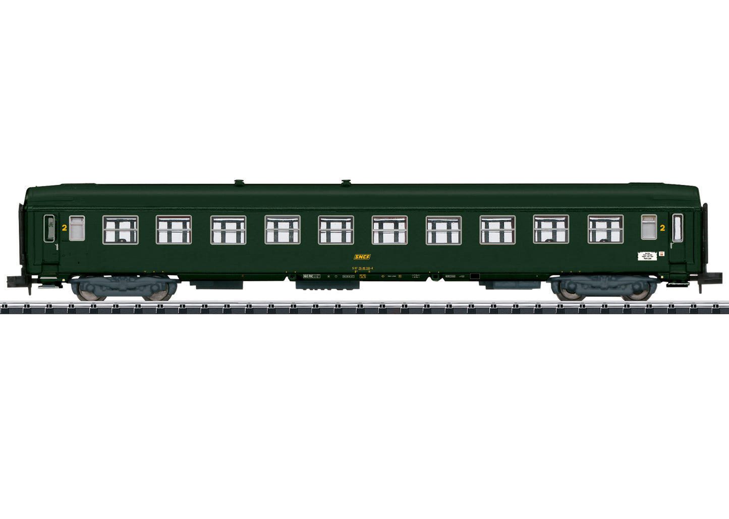 Trix 18428  SNCF Nizza-Paris 2nd Class Express Coach IV N Gauge