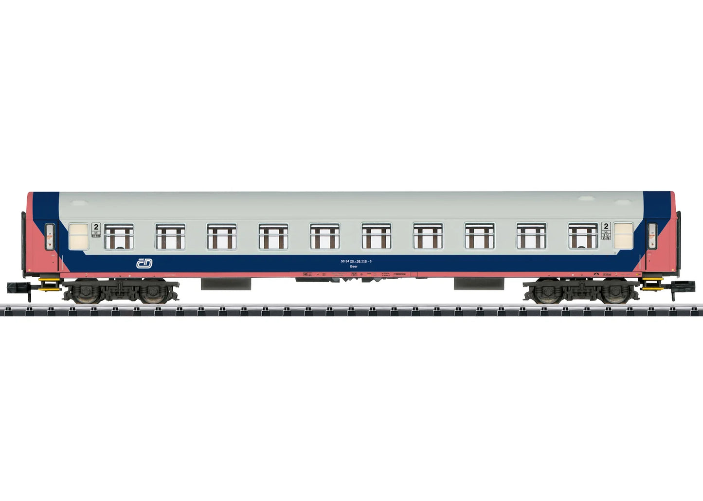 Minitrix CD Type Y/B 2nd Class Express Coach V M18438 N Gauge