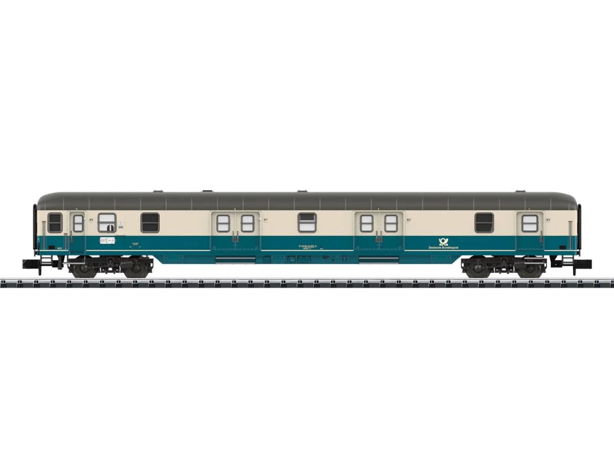 Minitrix DBP mt-a Postal Coach IV M18580 N Gauge