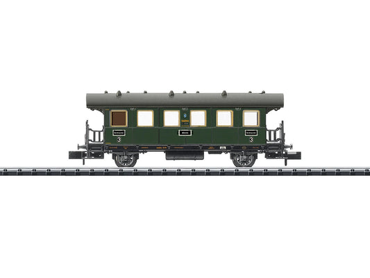 Minitrix DRB Ci 3rd Class Coach II M18963 N Gauge