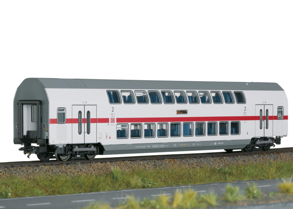 Trix 23254  DBAG IC2 2nd Class Bi-Level Coach VI HO