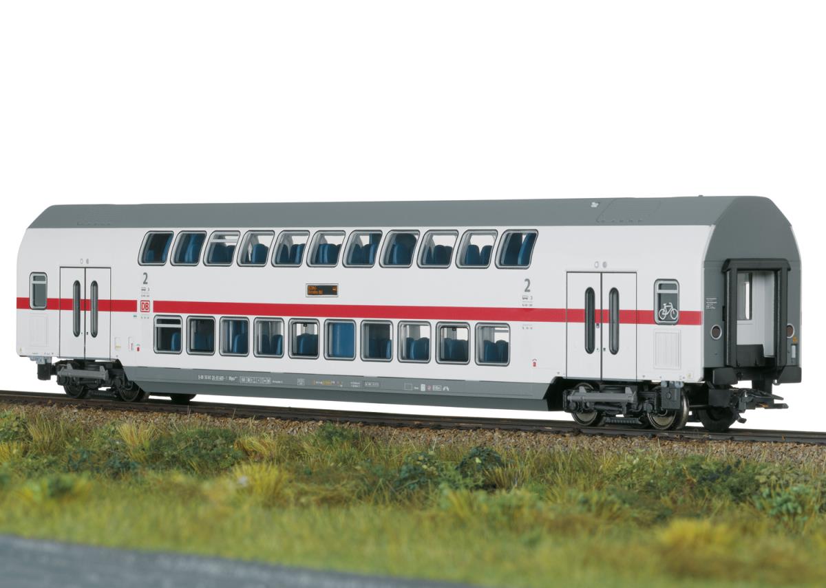 Trix 23257  DBAG IC2 2nd Class Bi-Level Coach VI HO
