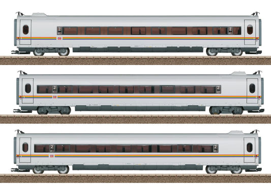 Trix 23391  DBAG ICE3 Rainbow Coach Set (3) VI HO
