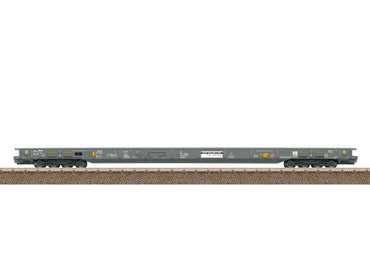 Trix RALpin Saadkms Rollende Landstrasse Flat Wagon VI M24440 HO Gauge