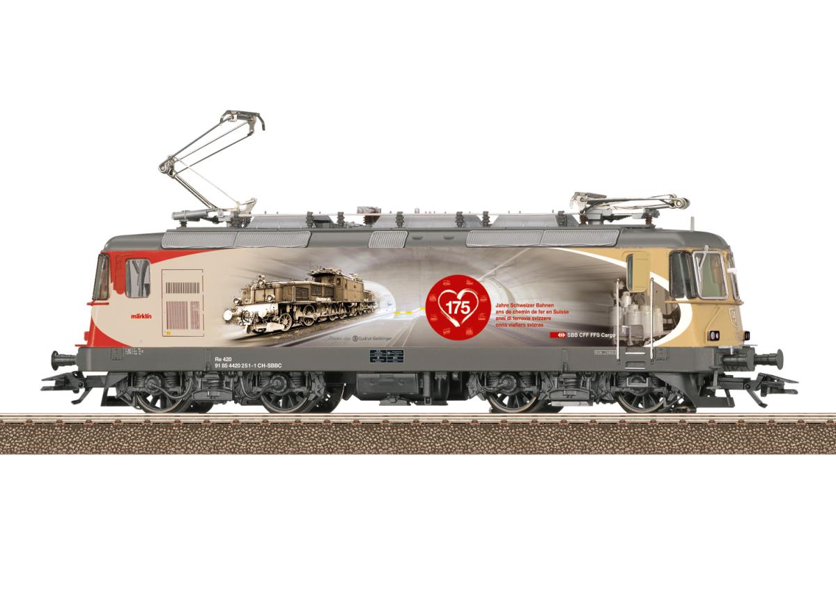 Trix 25875  SBB Re420 251-1 175yr Swiss Rail Electric VI (DCC-Sound) HO