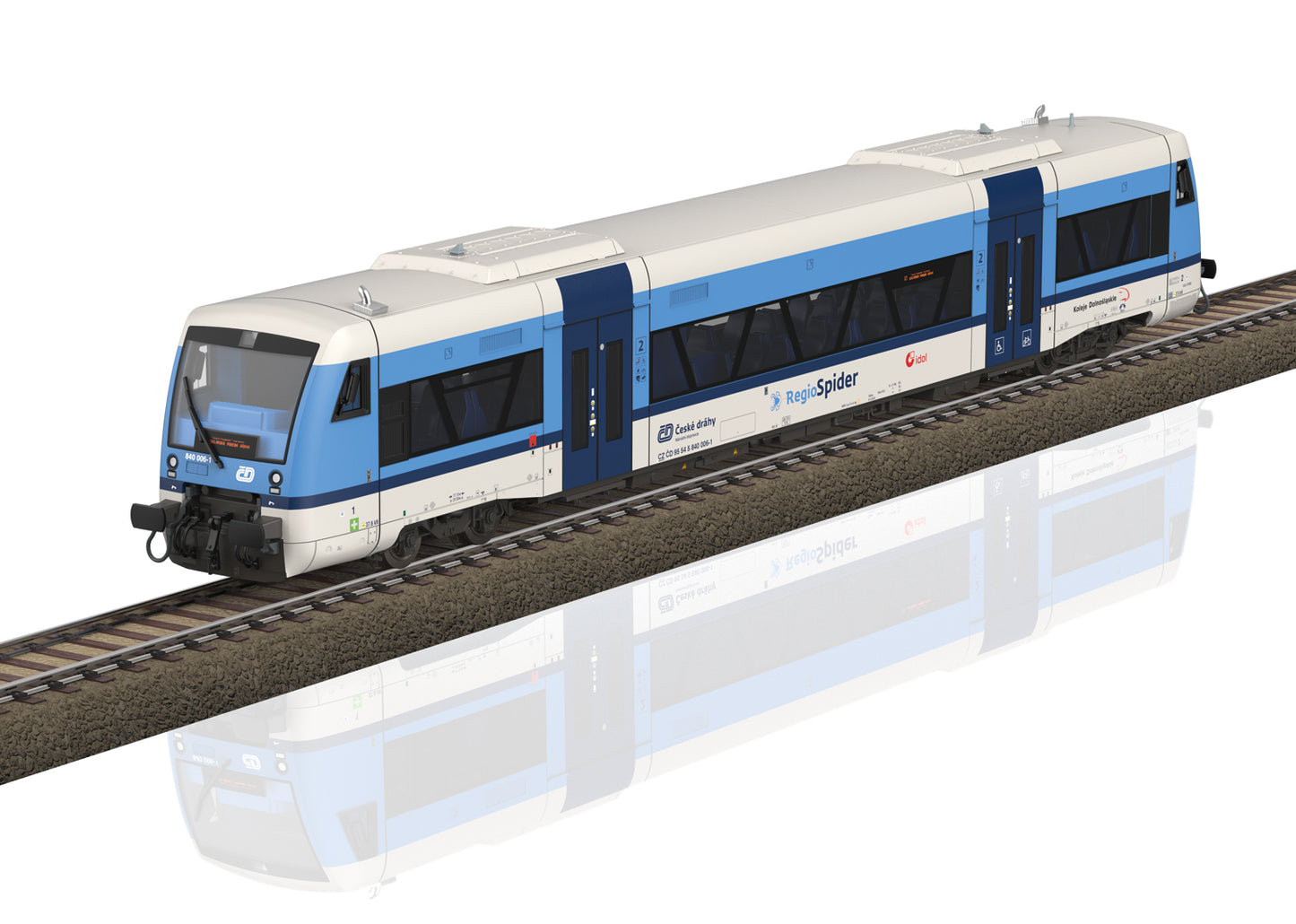 Trix CD Rh840 RS1 RegioShuttle Diesel Railcar VI (DCC-Sound) M25967 HO Gauge