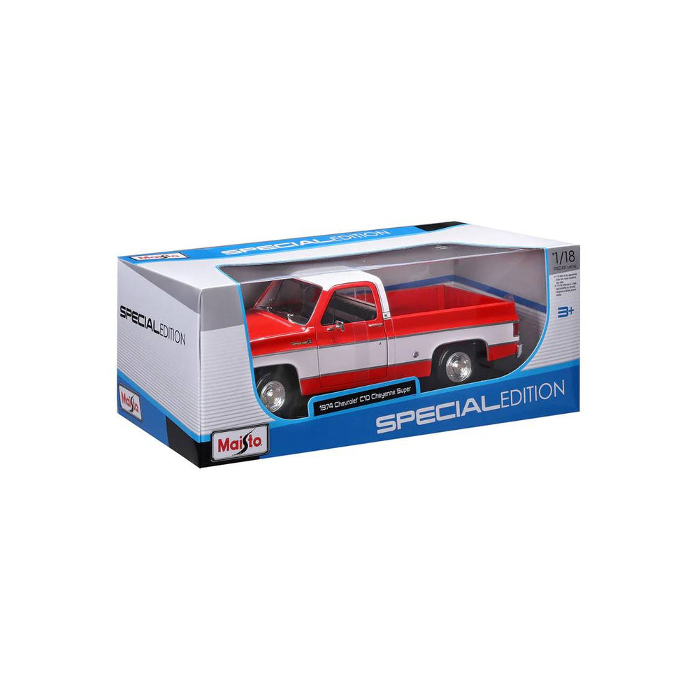 Maisto 1:18 Chevrolet C10 Cheyenne Super Pick Up Truck