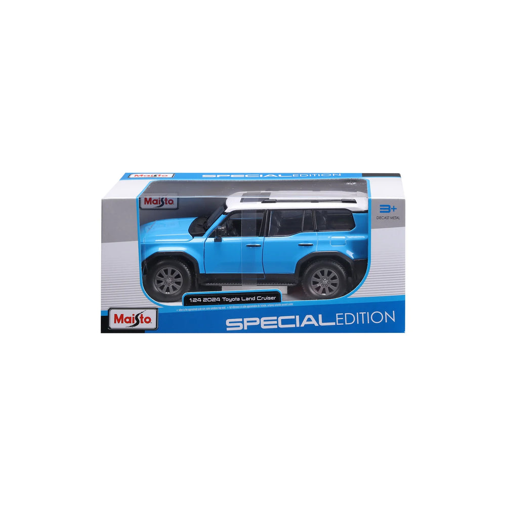 Maisto Toyota Land Cruiser Blue 1:24 Diecast Model