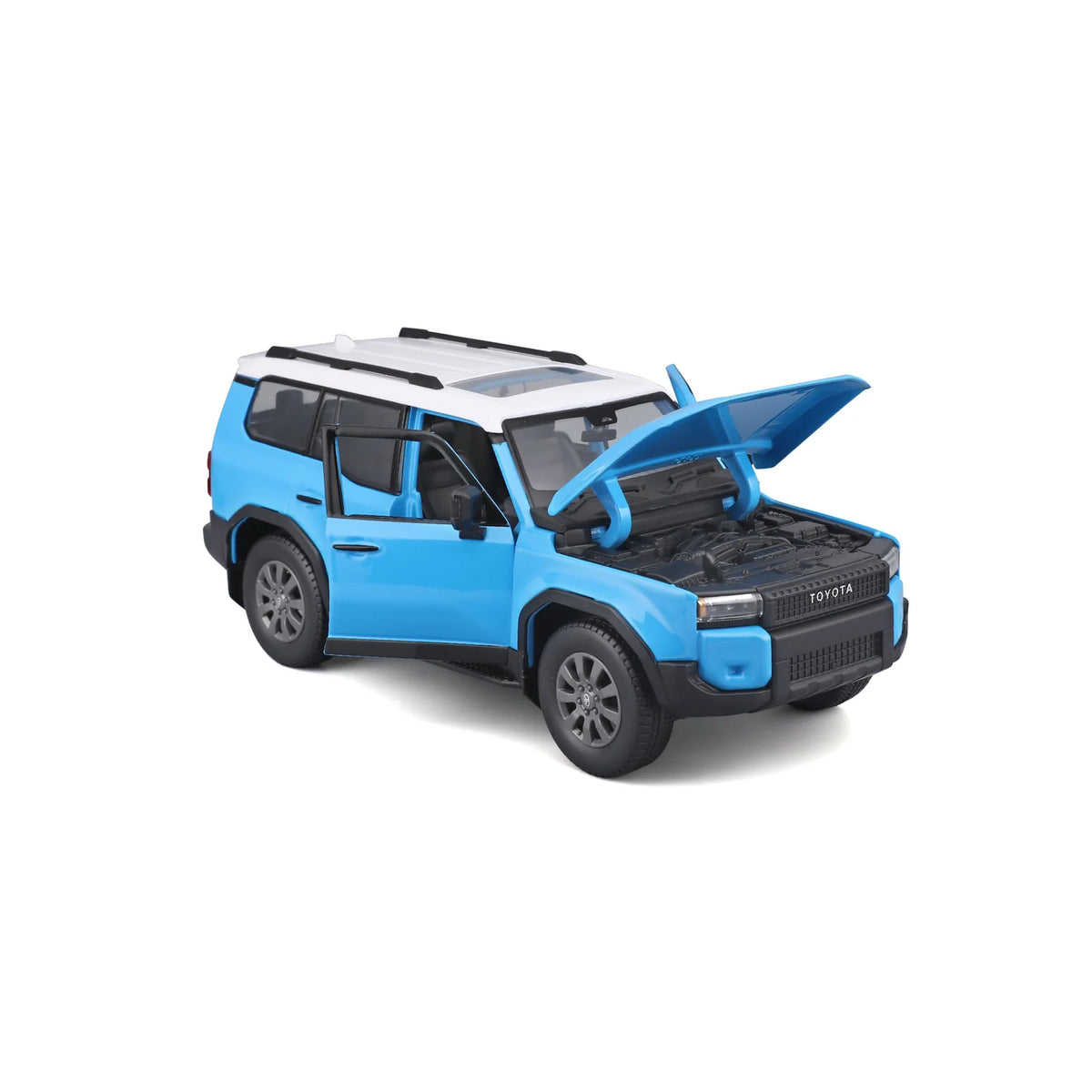 Maisto Toyota Land Cruiser Blue 1:24 Diecast Model - image 5