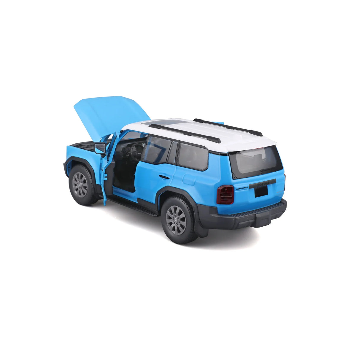 Maisto Toyota Land Cruiser Blue 1:24 Diecast Model - image 6