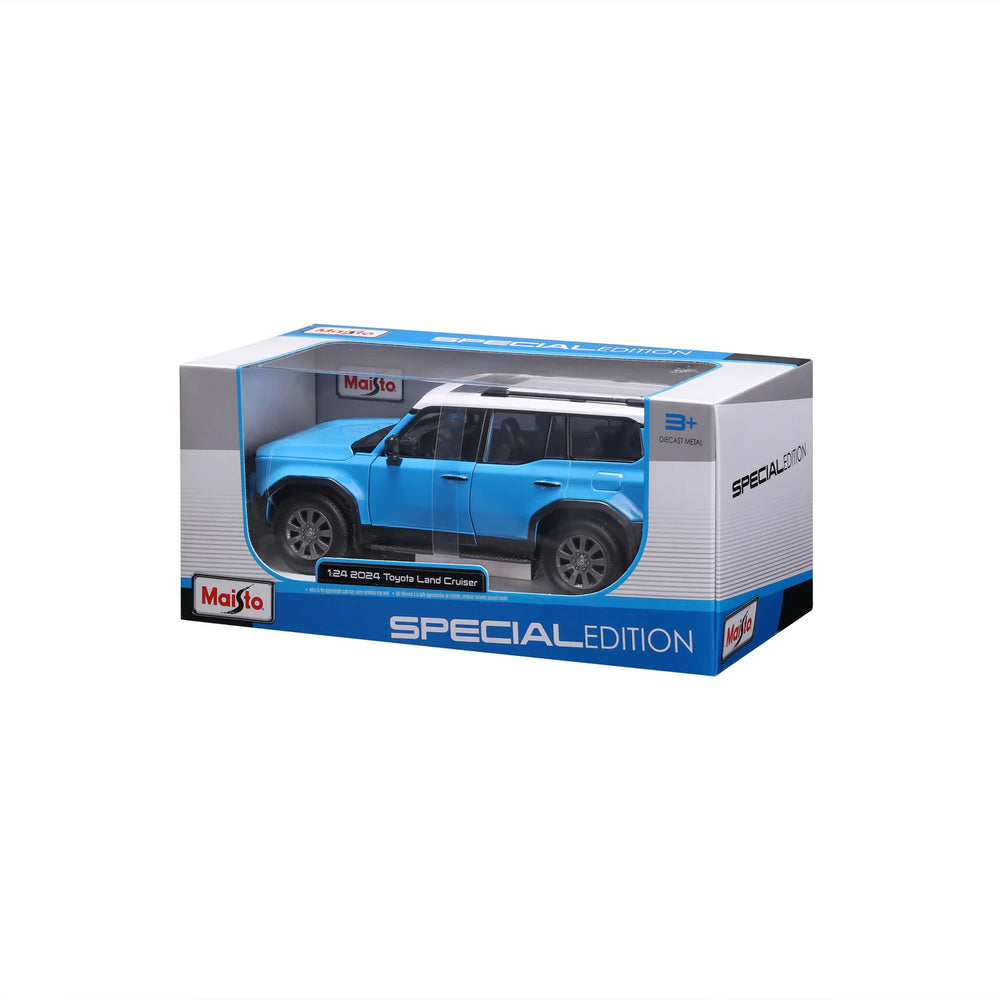 Maisto Toyota Land Cruiser Blue 1:24 Diecast Model
