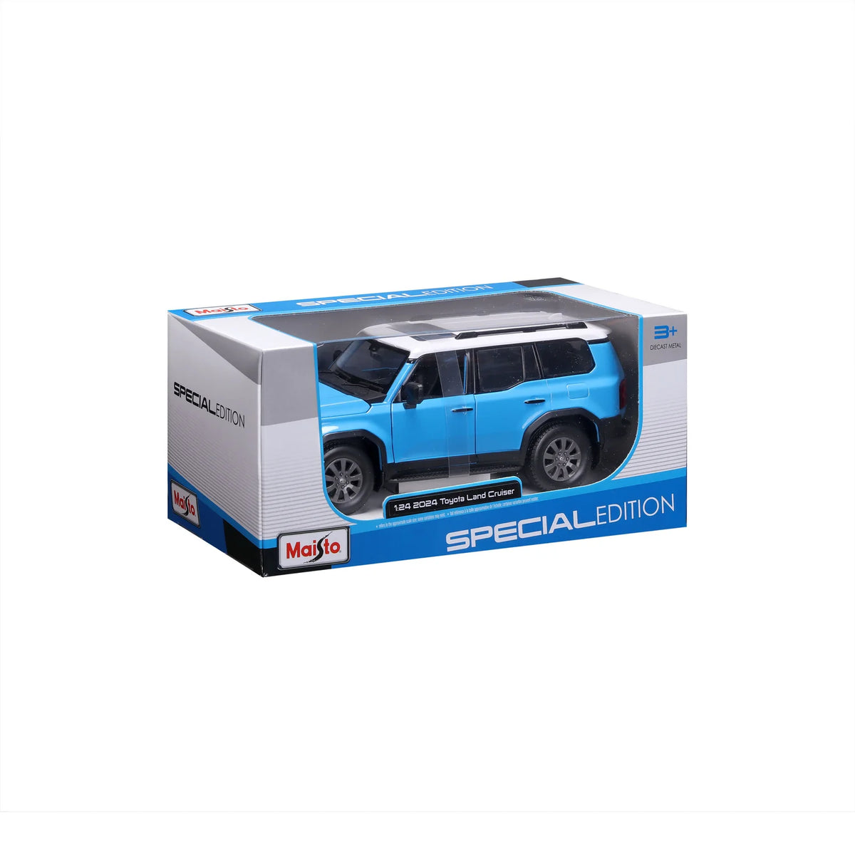 Maisto Toyota Land Cruiser Blue 1:24 Diecast Model