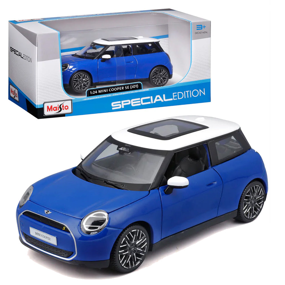 Maisto 2024 Mini Cooper SE J01 1:24 Diecast Car M32926