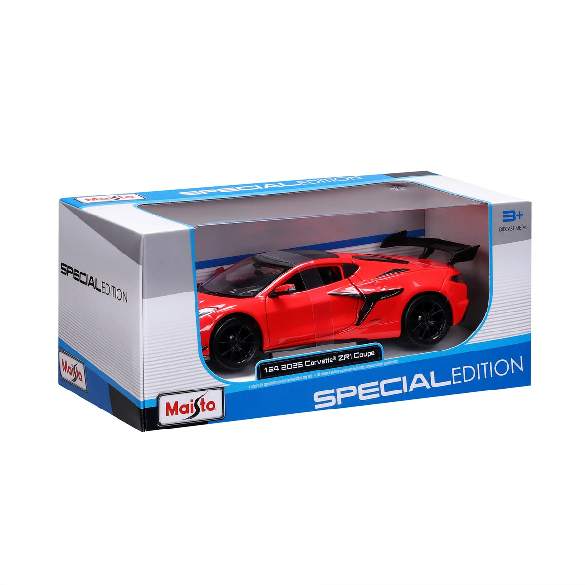 Maisto 1:24 Chevrolet Corvette ZR1 Red Diecast Model M32927 - image 7