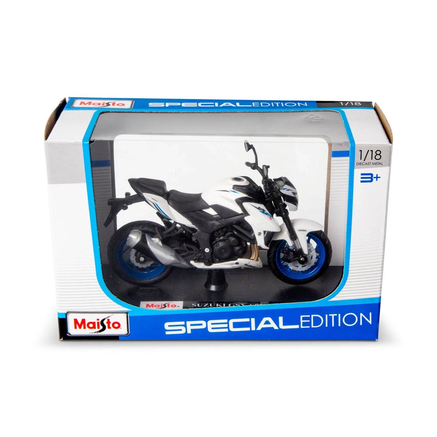 Maisto 1:18 Suzuki GSX-S750 ABS Sports Bike M34007-20-19133