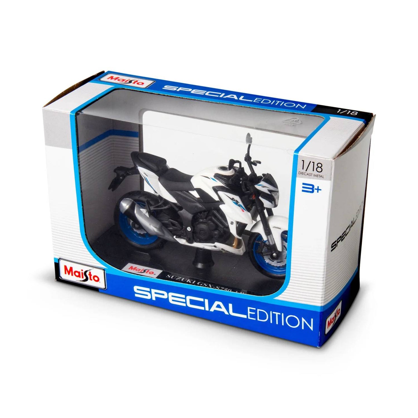 Maisto 1:18 Suzuki GSX-S750 ABS Sports Bike M34007-20-19133