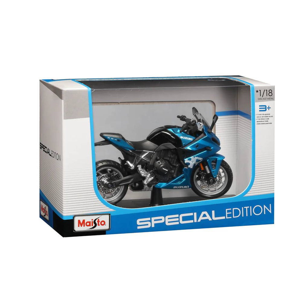 Maisto 1:18 Suzuki GSX-8R Sports Bike M34007-24906