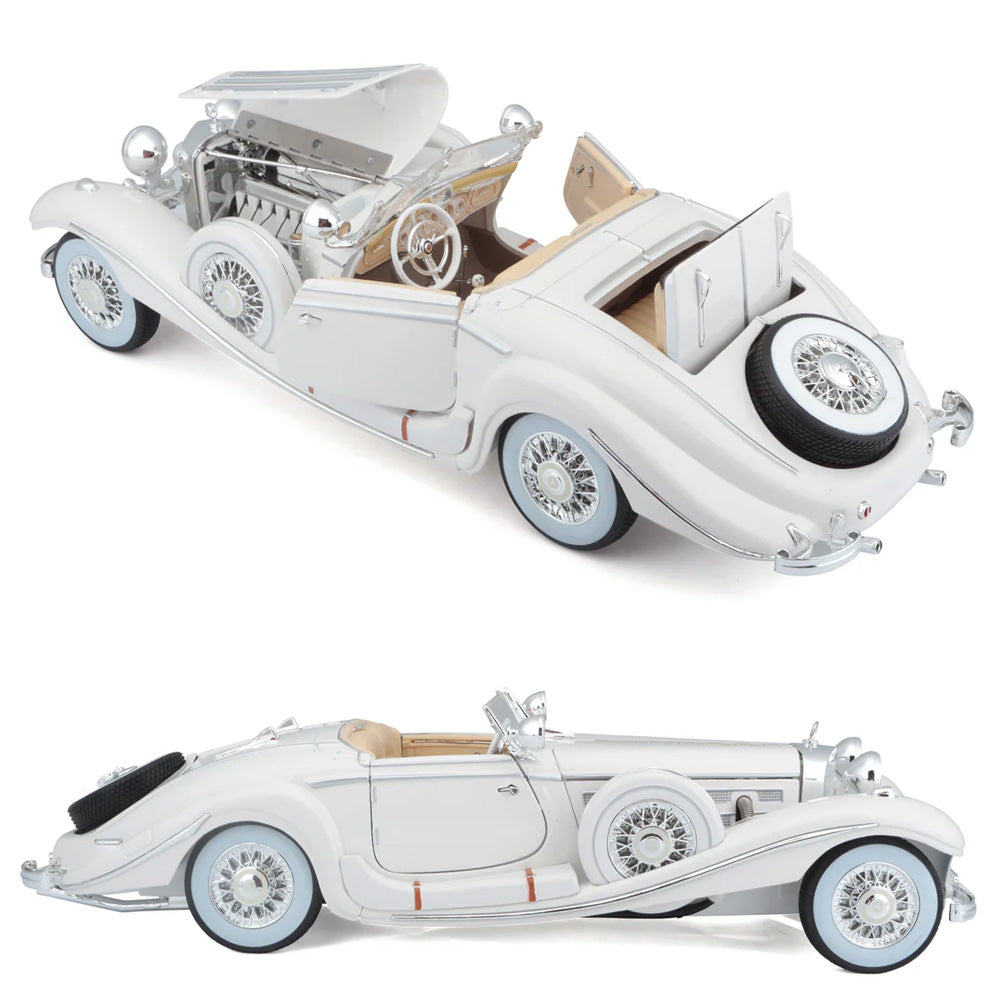 Maisto 1936 Mercedes Benz 500K Typ Special Roadster 1:18 Diecast Car 36055