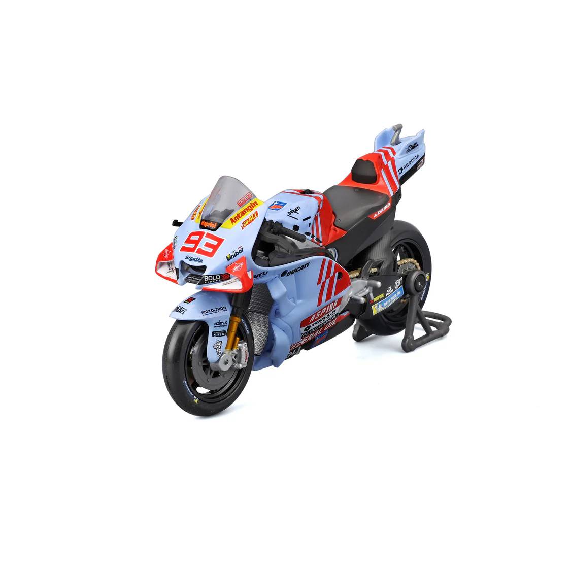 Maisto 1:18 Motorbike 2024 Ducati Desmosedici Gresni Racing (#93 Marc Marquez)