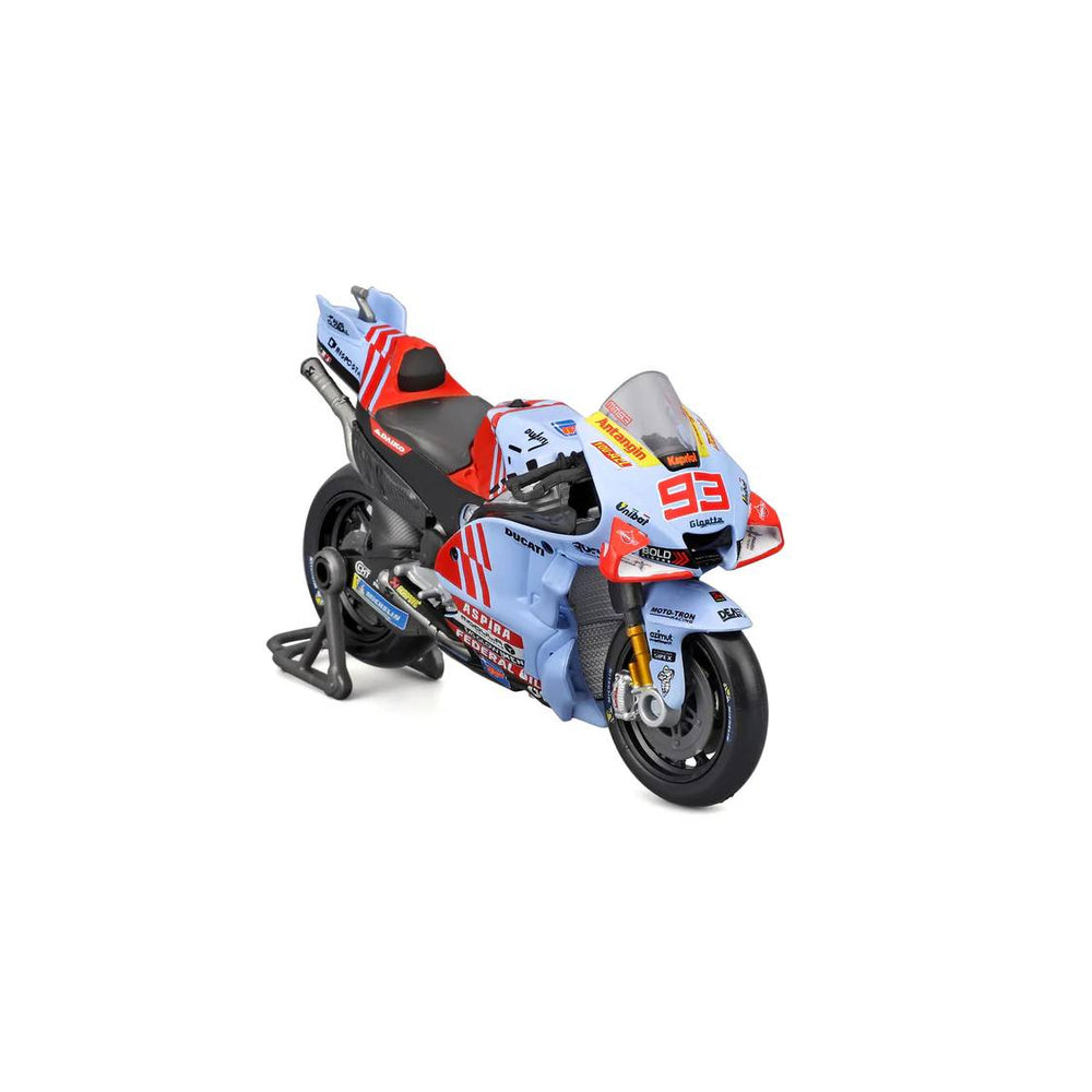 Maisto 1:18 Motorbike 2024 Ducati Desmosedici Gresni Racing (#93 Marc Marquez)