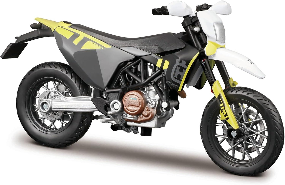 Maisto Husqvarna 701 Supermoto 1:18 Diecast Motorbike