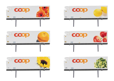 Minitrix Coop Container Set (6) M66583 N Gauge