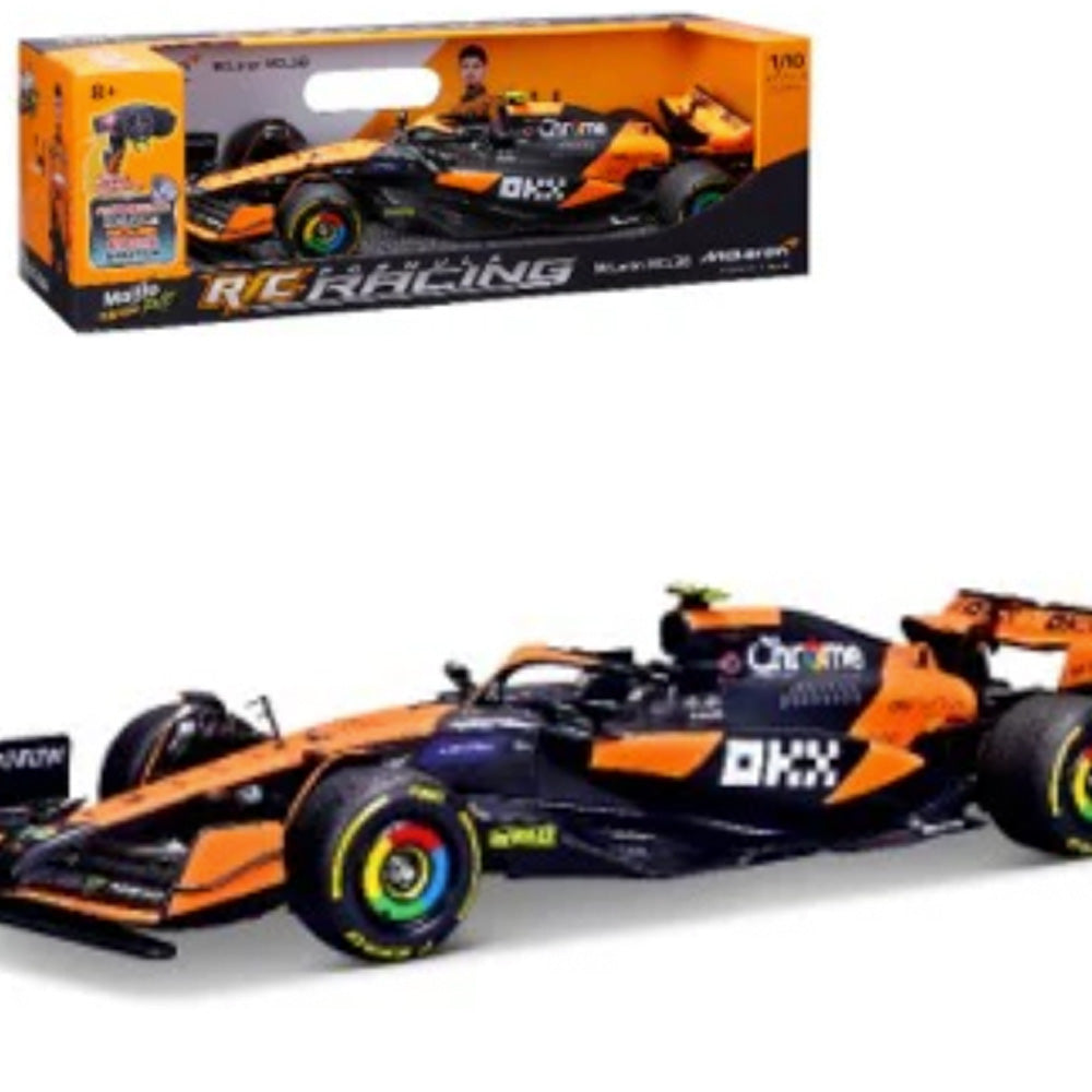 Maisto F1 McLaren MCL38 Lando Norris 2.4GHz 1:10 Premium RC Car M82777N