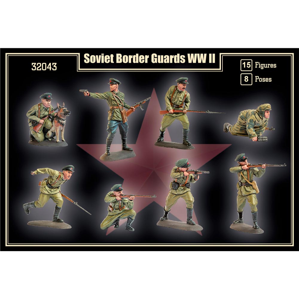 Mars 32043 Soviet Border Guards WWII 1:32 Model Kit
