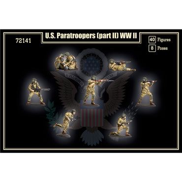 Mars 72141 WWII US Paratroopers (Part II) Figures 1:72 Model Kit