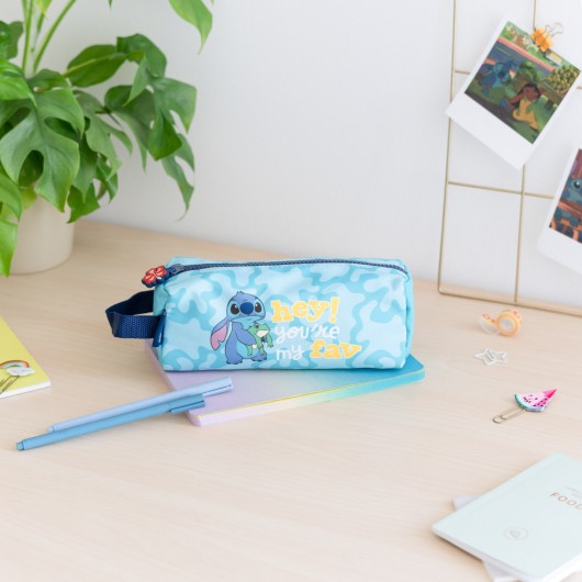 Stitch Tropical Rectangular Pencil Case Grupo Erik