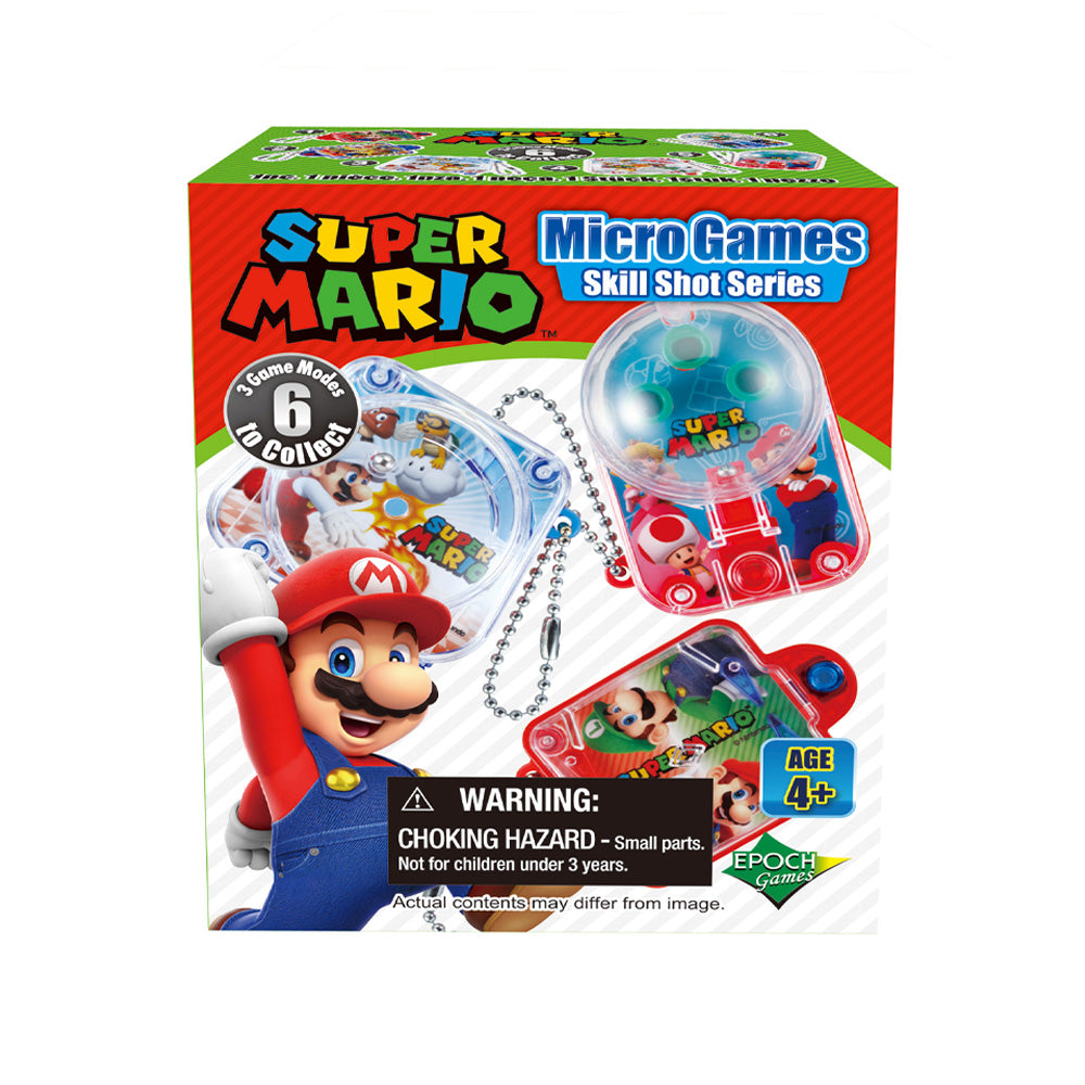 Super Mario Micro Games Skill Shot Keyring - Blind Box - EPOCH