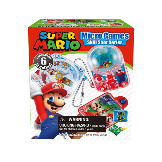Super Mario Micro Games Skill Shot Keyring - Blind Box - EPOCH