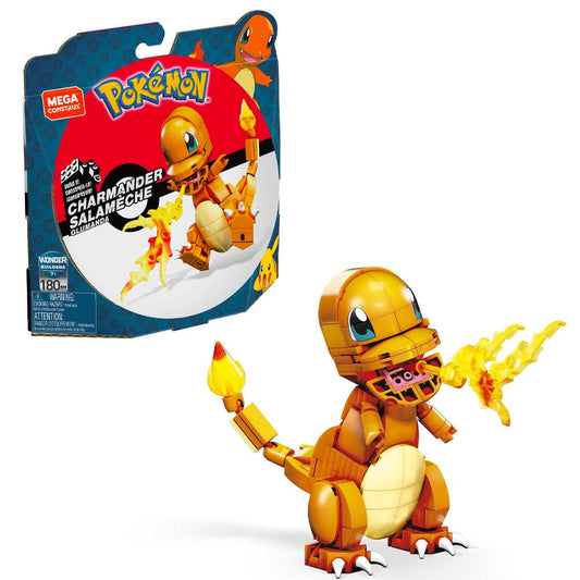Mega Construx Charmander Pokemon Building Brick Toy GKY96