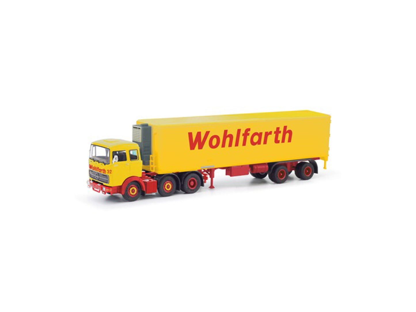 MBS MB LPS 2032 Refrigerated Box Semitrailer Wohlfahrt HO Gauge 26277
