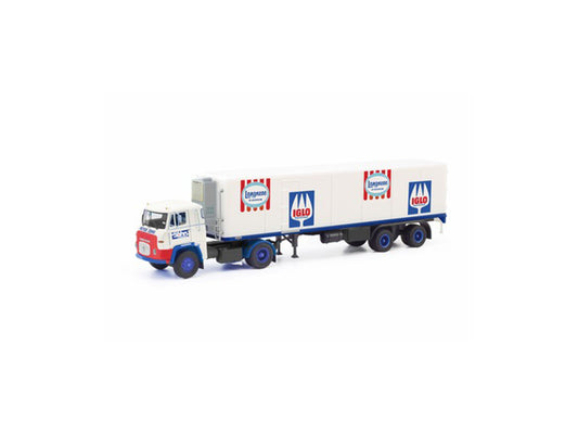 MBS Scania Vabis LB 76 Refrigerated Box Semitrailer Peter John HO Gauge 26314