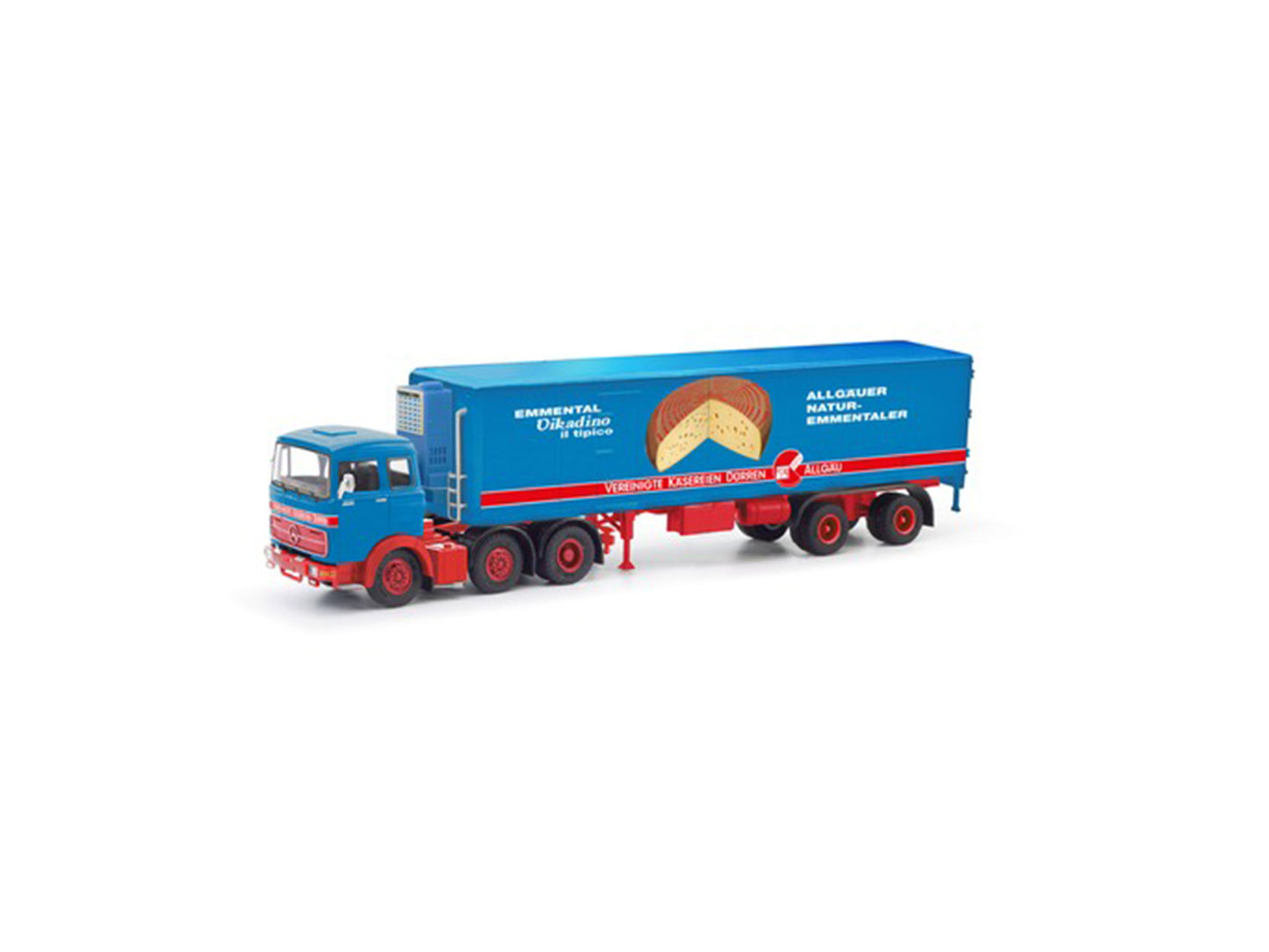 MBS MB LPS 2032 Refrigerated Semitrailer Vereinigte Kaserei Dn HO Gauge 26413