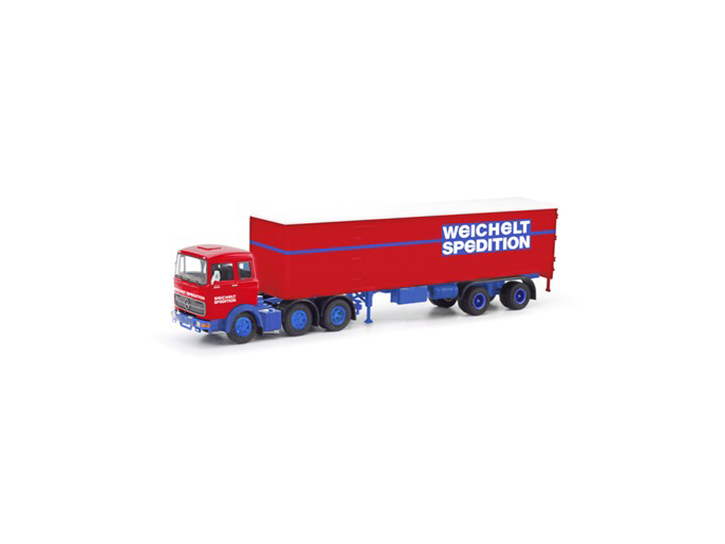 MBS MB LPS 2032 Box Semitrailer Weichelt Spedition HO Gauge 26444