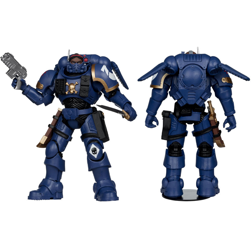 McFarlane Warhammer 40k Ultramarines: Lieutenant in Phobo Armour 7" Figure