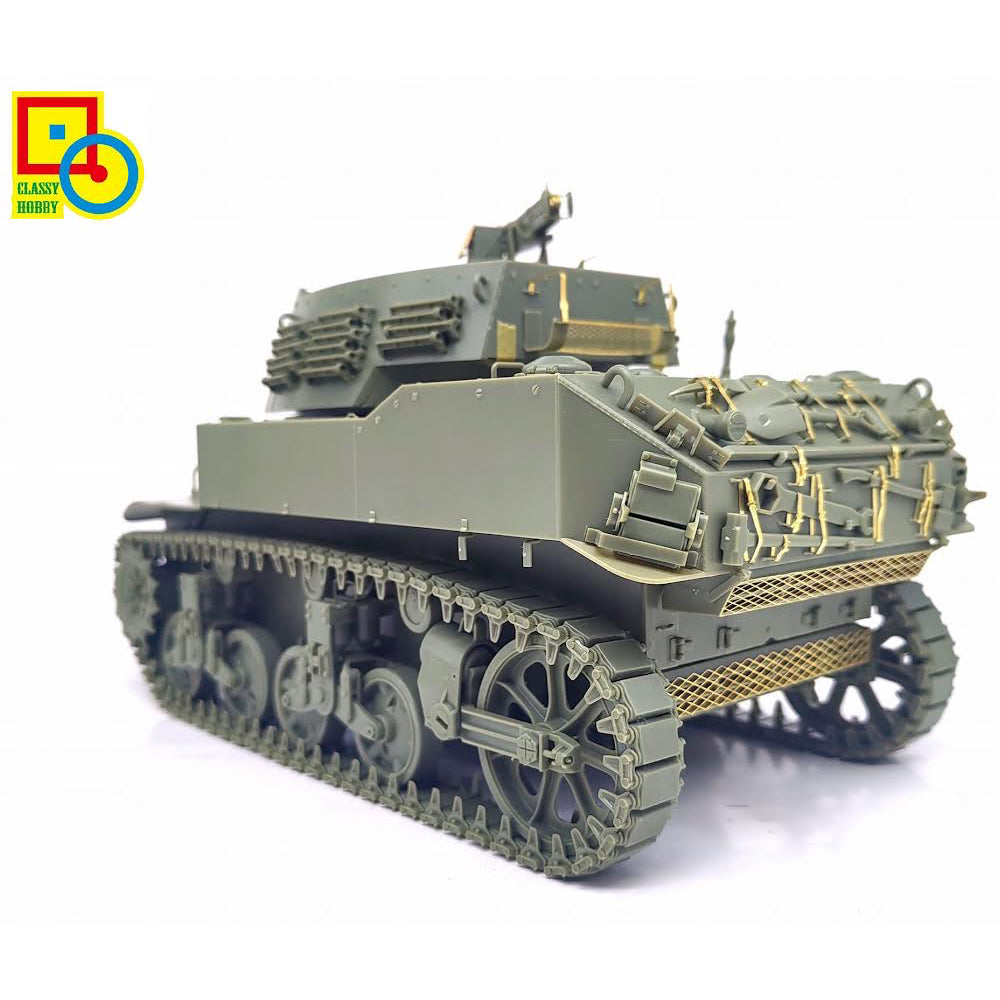Classy Hobby MC16016 US M8 75mm Howitzer Motor Carriage 1:16 Model Kit
