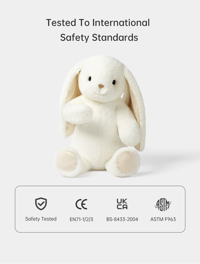 McHugs Milky Smiling Leveret Plush Soft Toy