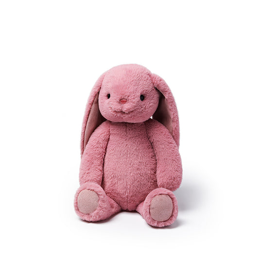 McHugs Bellflower Pink Smiling Leveret Plush Soft Toy
