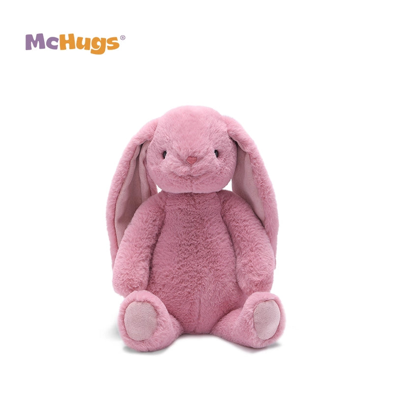 McHugs Bellflower Pink Smiling Leveret Plush Soft Toy