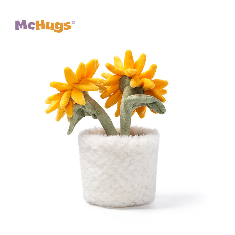 McHugs Sunshine Sunflower Bonsai Plush Soft Toy