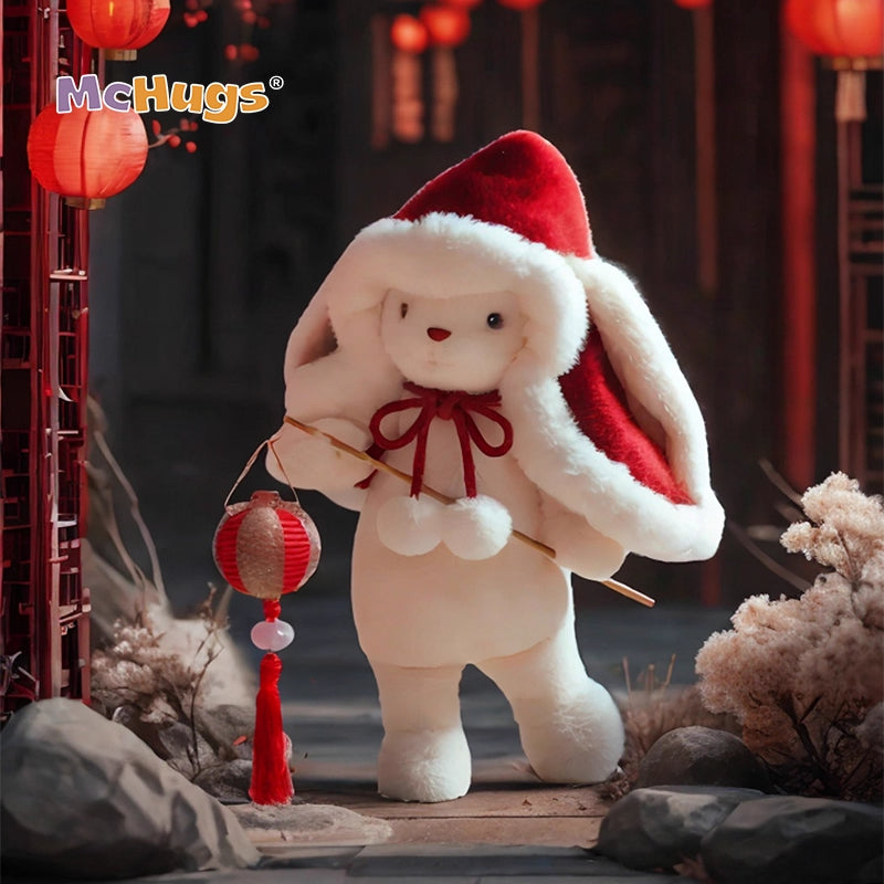 McHugs Red Riding Hood Smiling Leveret Plush Soft Toy