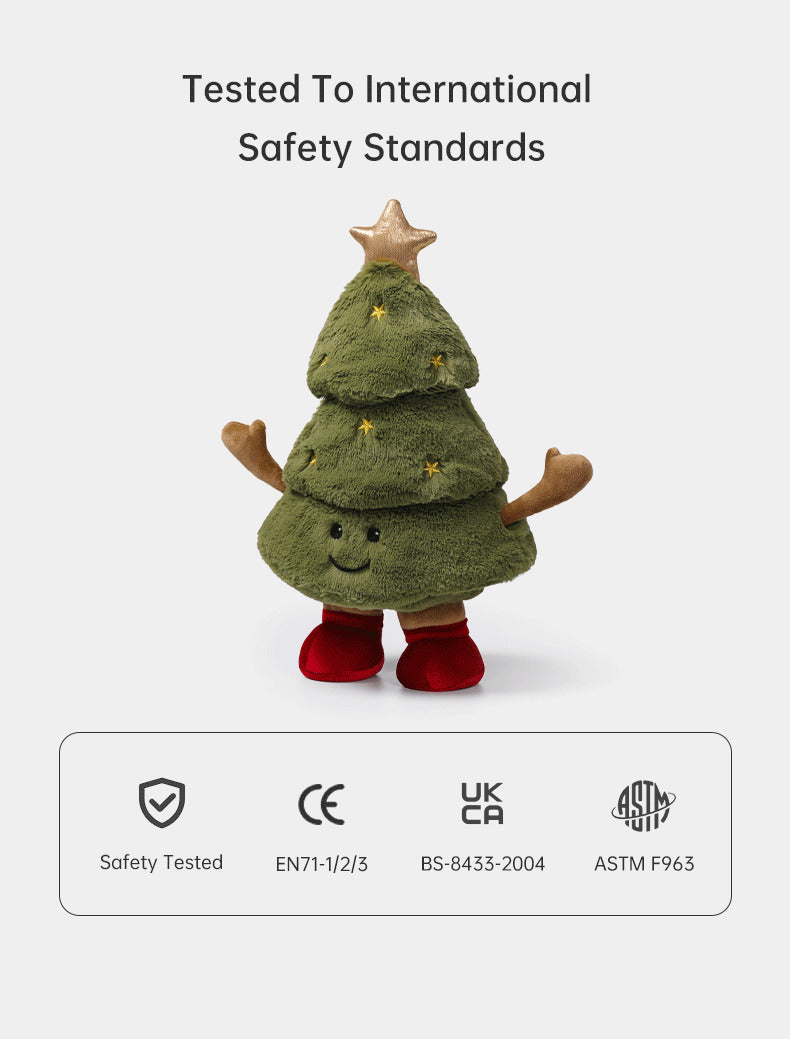 McHugs Christmas Tree Plush Soft Toy