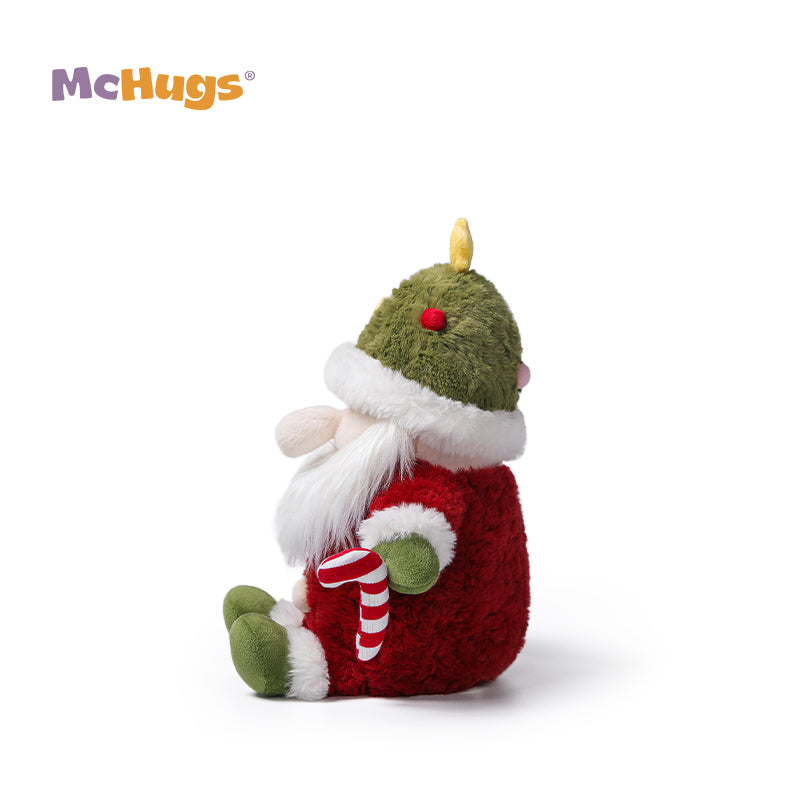 McHugs Vibrant Christmas Tree Santa Plush Soft Toy