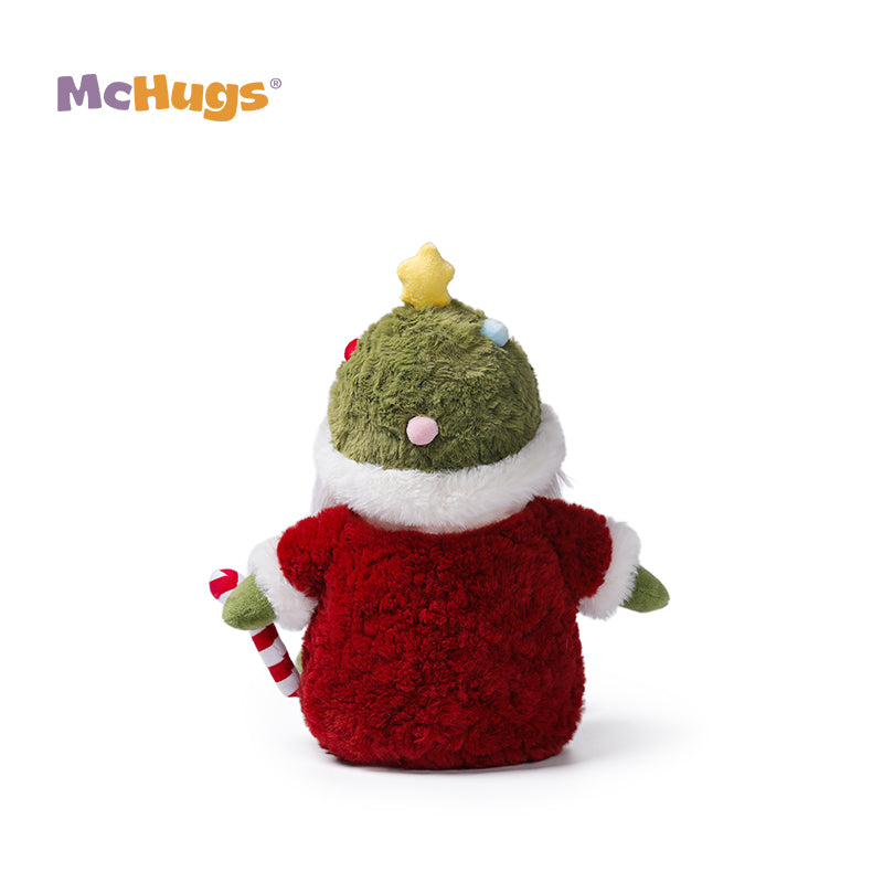 McHugs Vibrant Christmas Tree Santa Plush Soft Toy