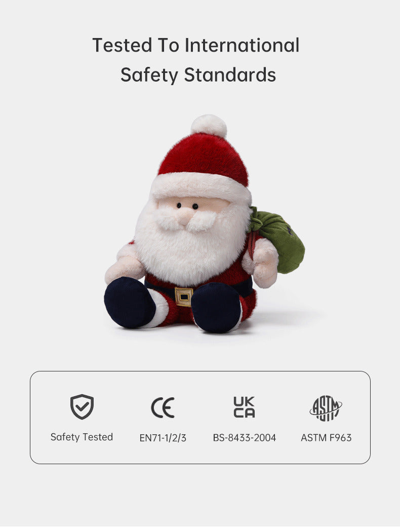 McHugs Delivery Santa Plush Soft Toy