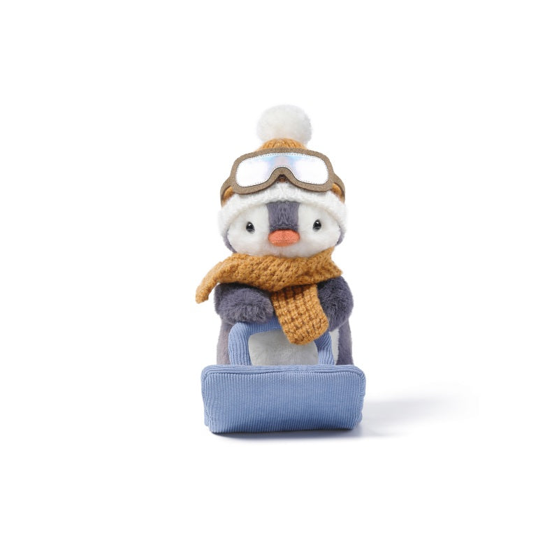 McHugs Sledding Glacier Penguin Plush Soft Toy